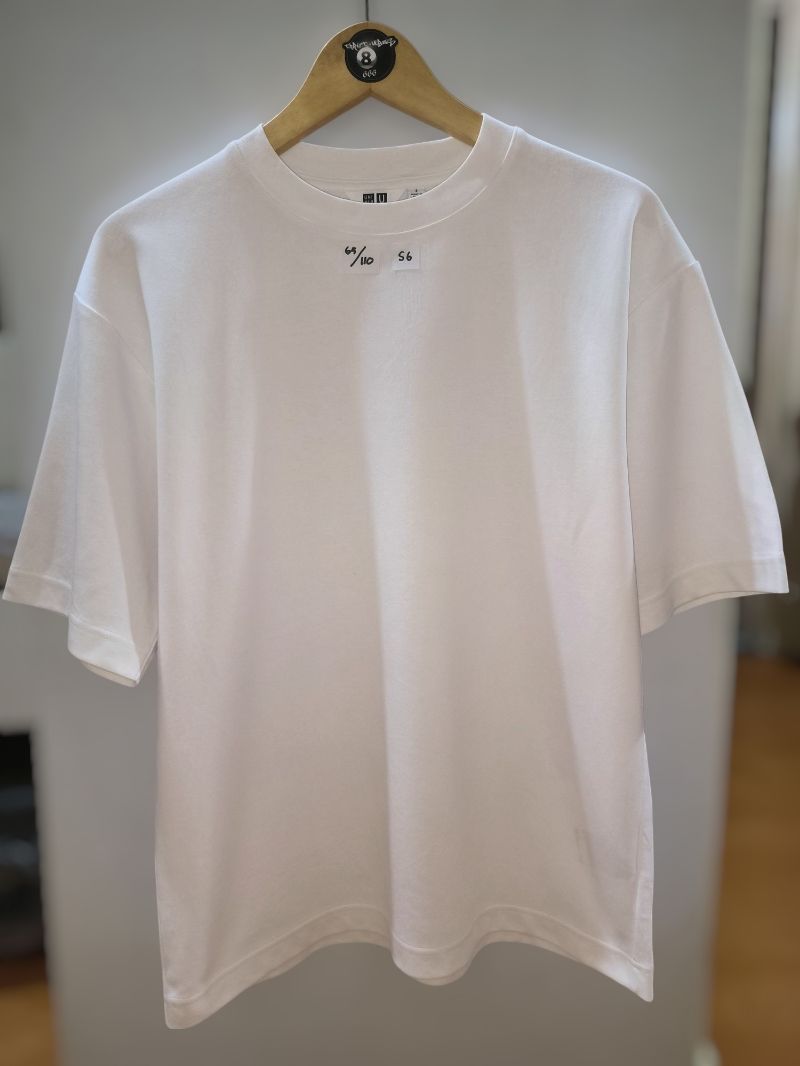 uniqlo airism oversize putih (S6), foto 2