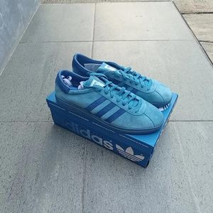 Adidas Casual Sneakers Pria blue