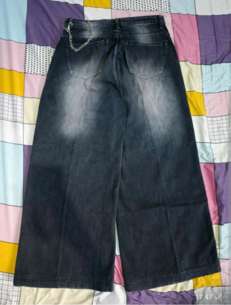 baggy jeans hitam, foto 2