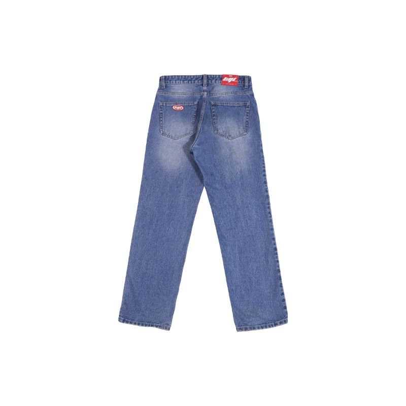 Wormhole Type 33 washed denim jeans baggy, foto 2