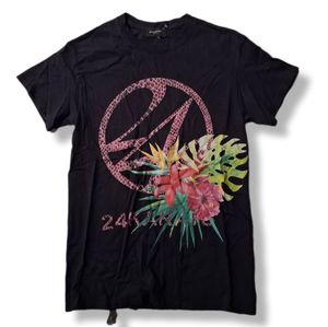 Streetwear Casual T-shirt Pria black