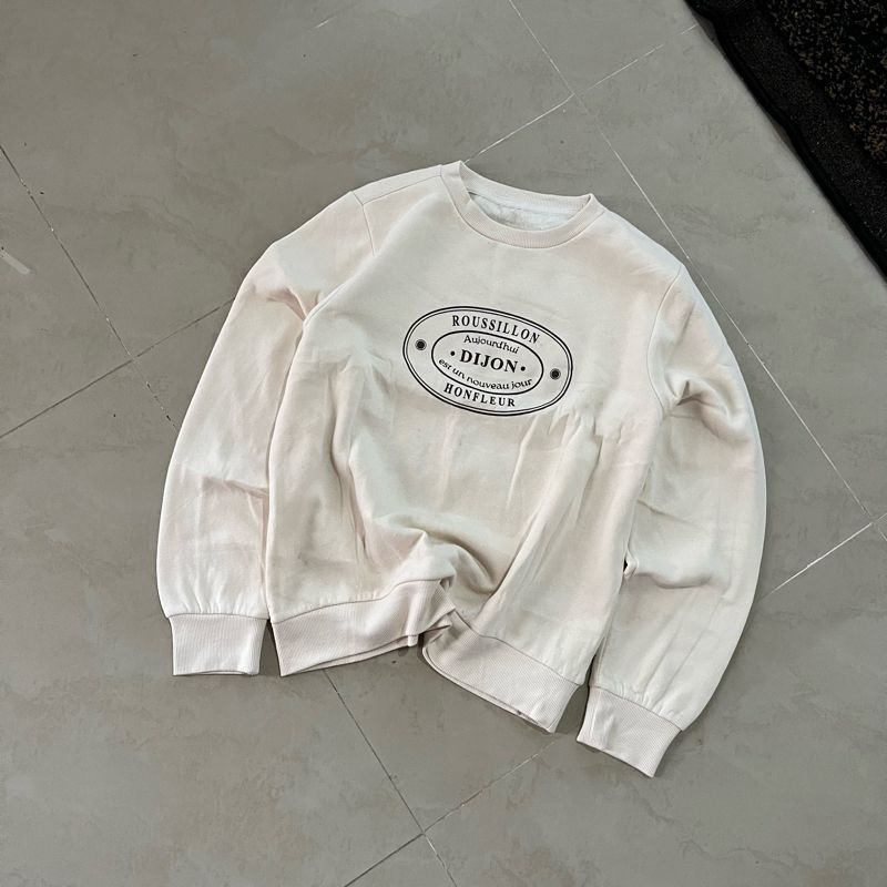 Crewneck dijon white, foto 2
