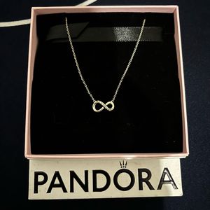 PANDORA Sparkling Infinity Collier Necklace - Silver