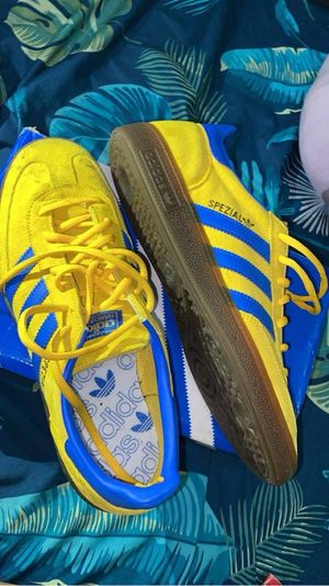 adidas spezial handball CW malmo yellow blue