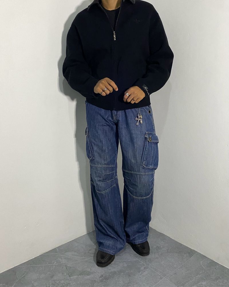 Vtg Birkenstock Cargo Jeans Pants, foto 8
