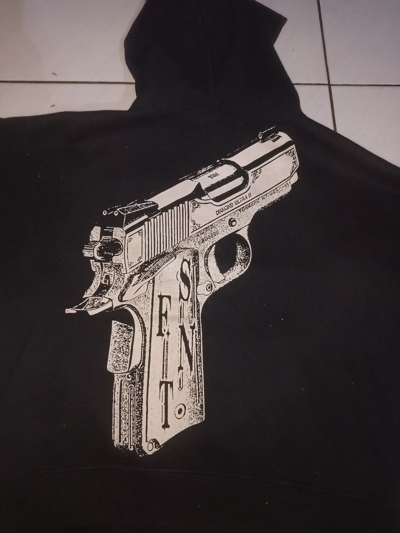 Hoodie satisfaction Black, foto 2