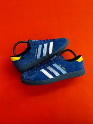Adidas Casual Sneakers Pria blue