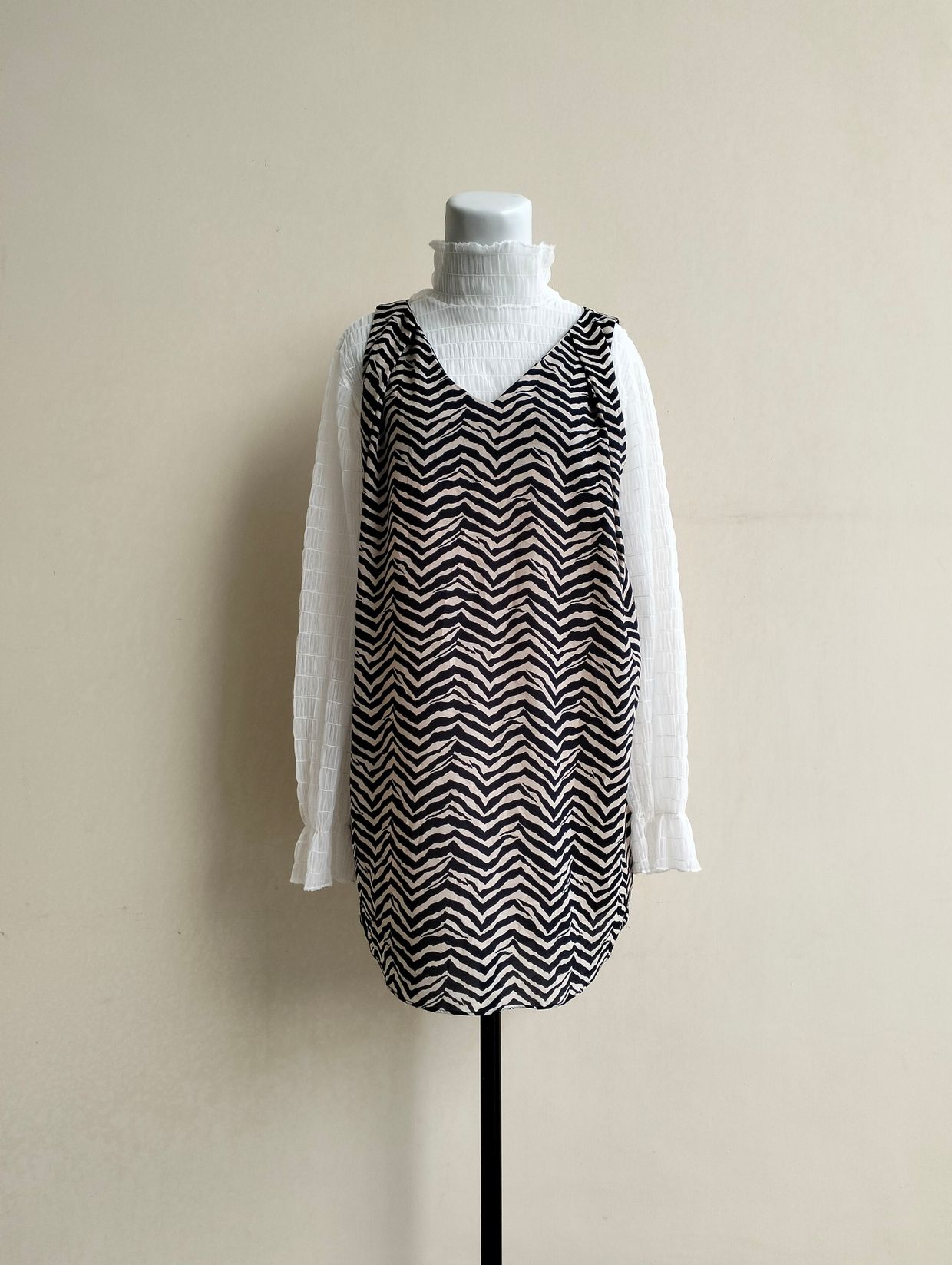 Overall kece motif Zig zag, full, foto 2