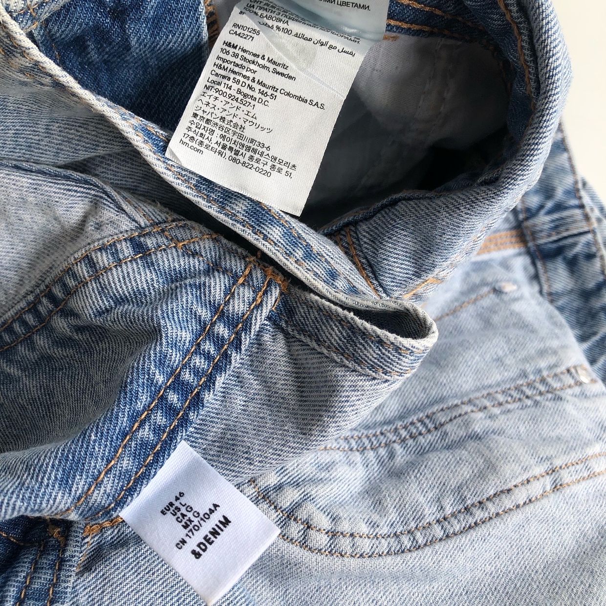 H&M Y2K Pria blue, foto 7