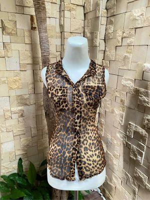 Leopard vest