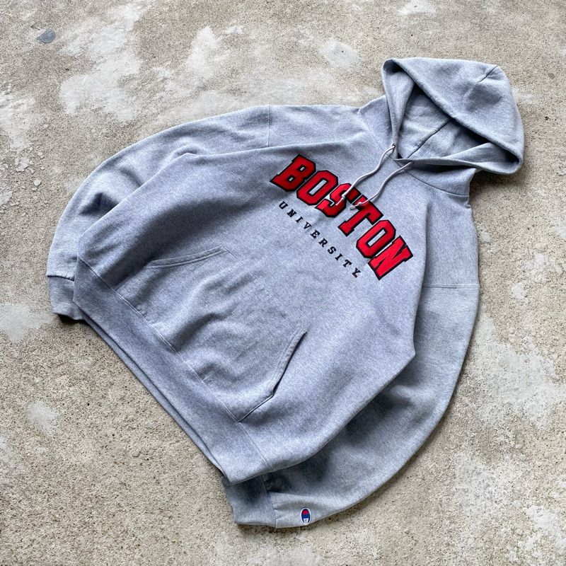 CHAMPION “BOSTON UNIVERSITY” PULLOVER HOODIE, foto 2