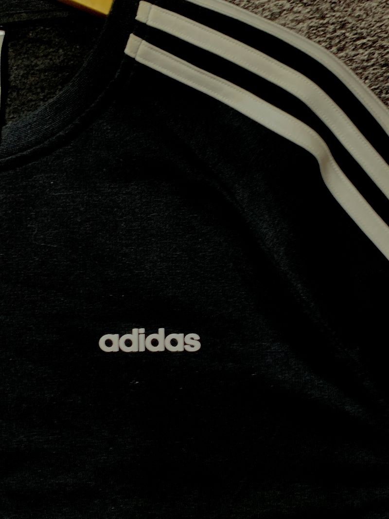 crewneck adidas 3stripes BW, foto 4
