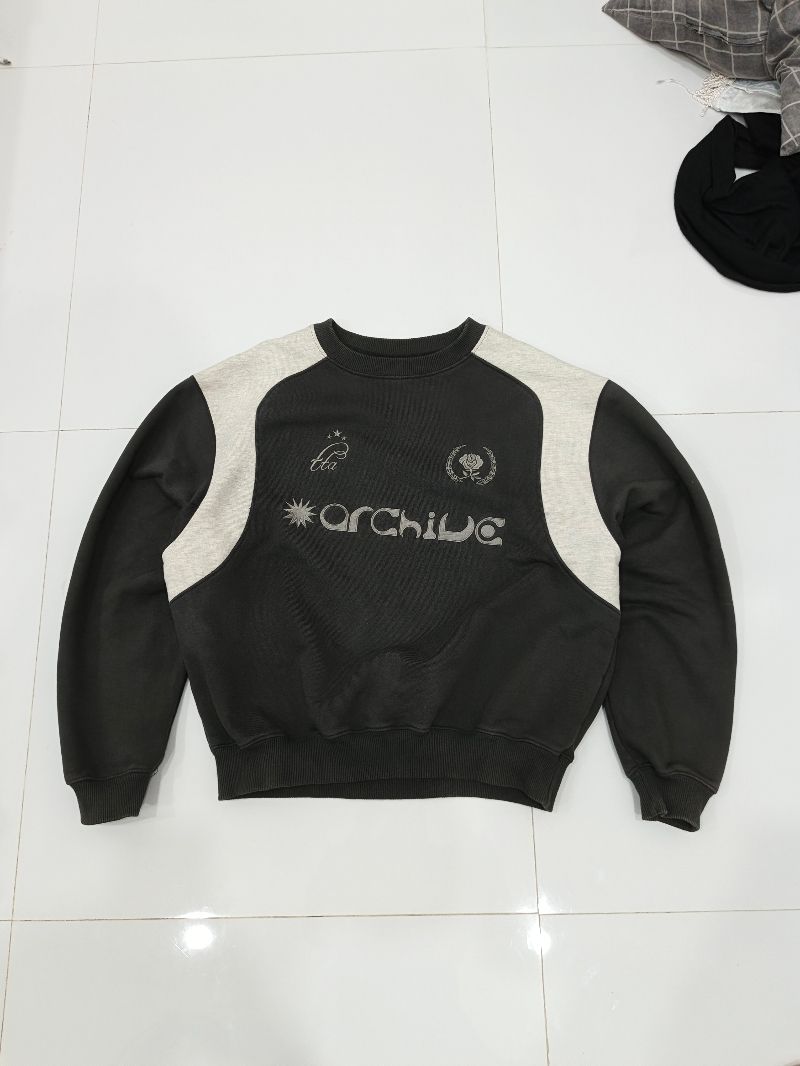 Cotton Boxy Crewneck T-Shirt main image 1