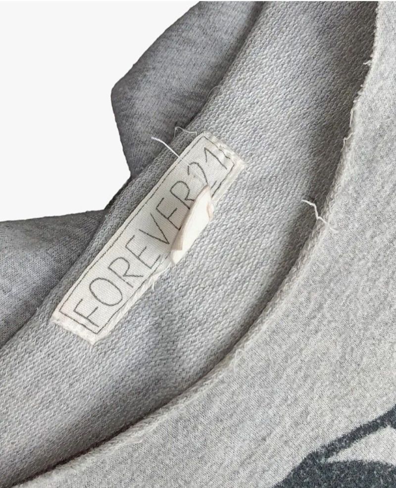 Forever21 Scoop Neck Sweater Owl (Gray), foto 4