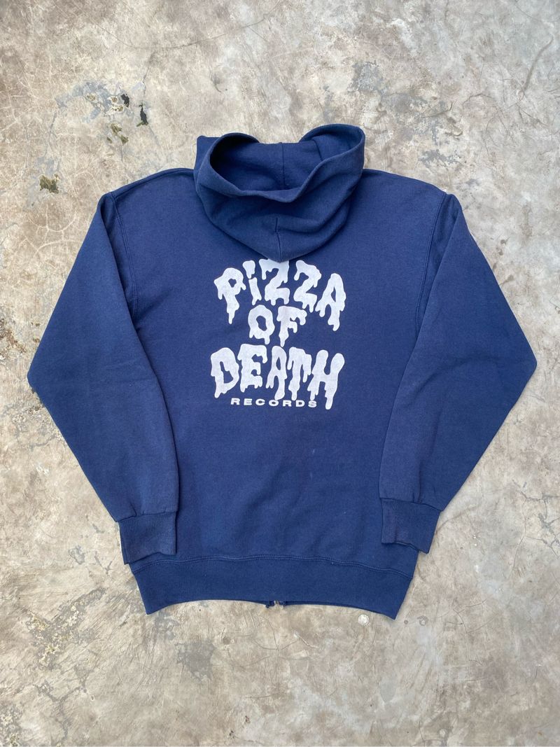 PIZZA OF DEATH PIZZA Lab Logo HOODIE S Death by Pizza t-shirt