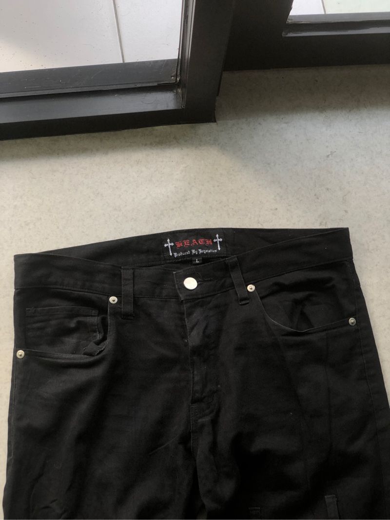 Vintage reach bondage flared pants, foto 3