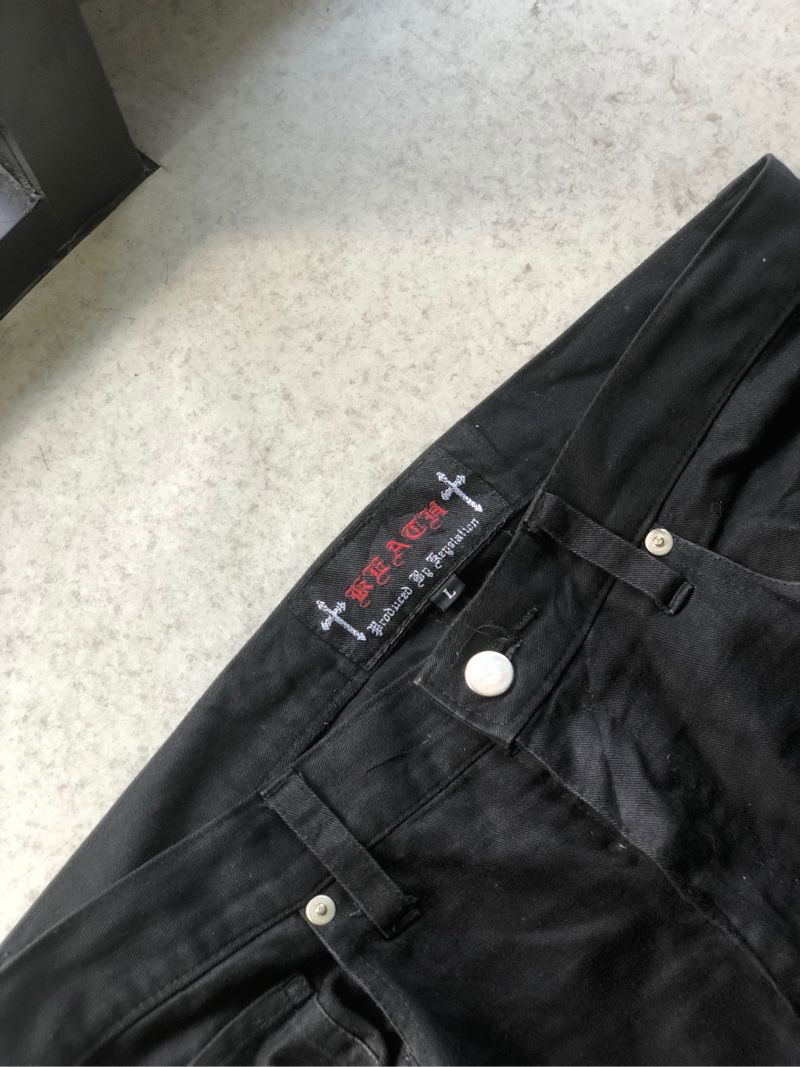 Vintage reach bondage flared pants, foto 4