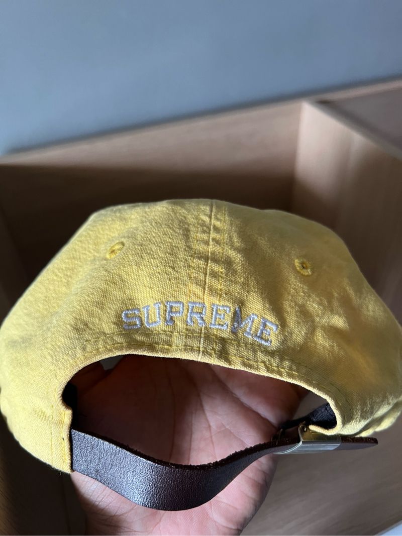 Supreme logo s washed chambray ss18, foto 2