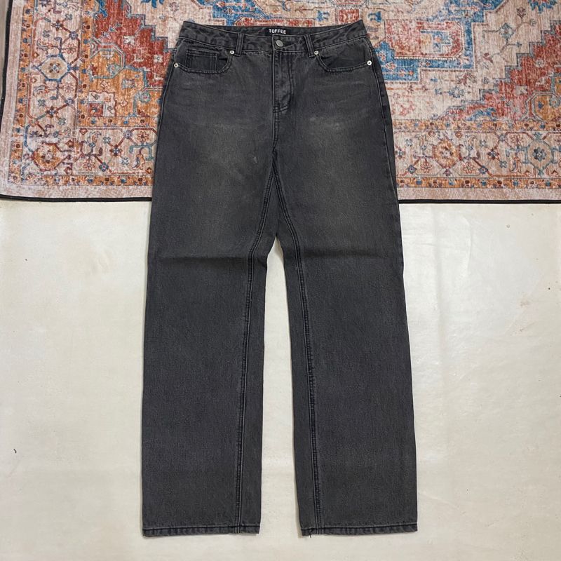 TOFFE JEANS GRAY WASH LOOSEFIT, foto 4
