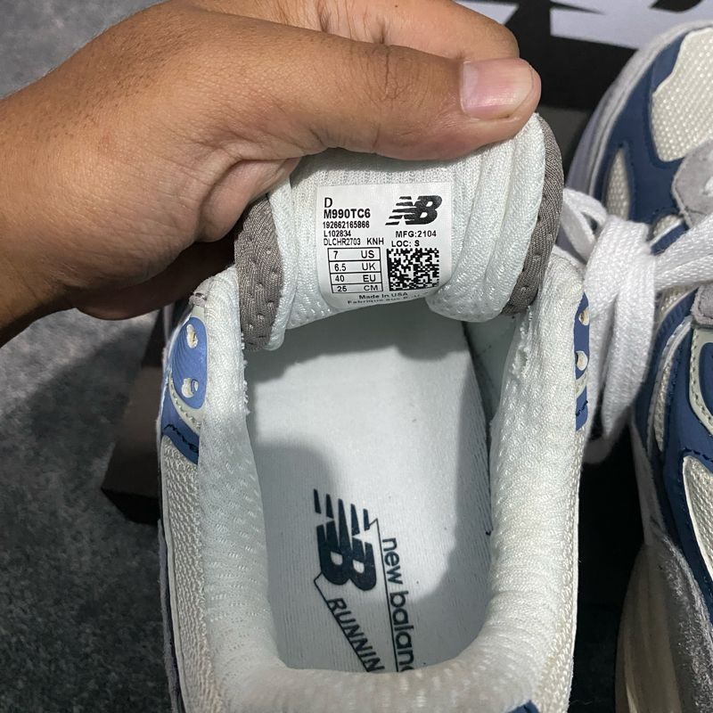 New balanc* 990 v6 reflective navy, foto 6