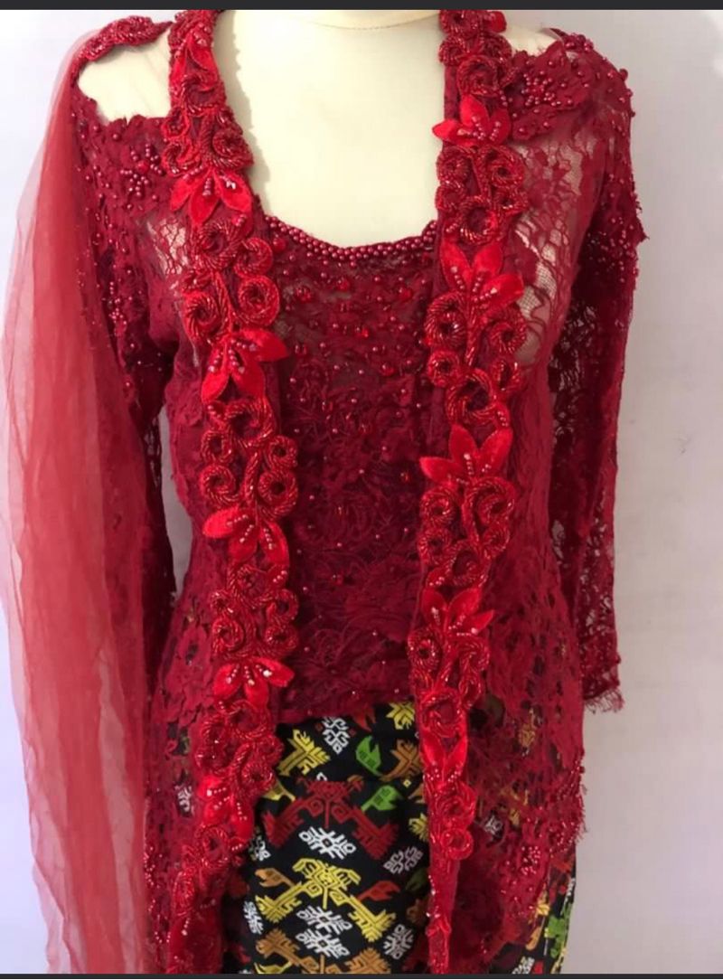 kebaya mewah full payet, foto 2