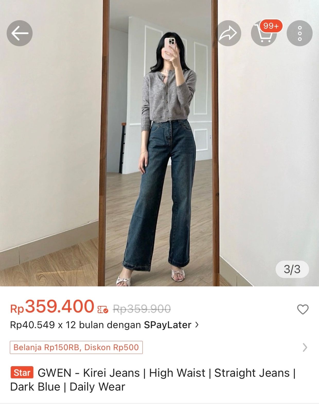 Vintage Wanita gray