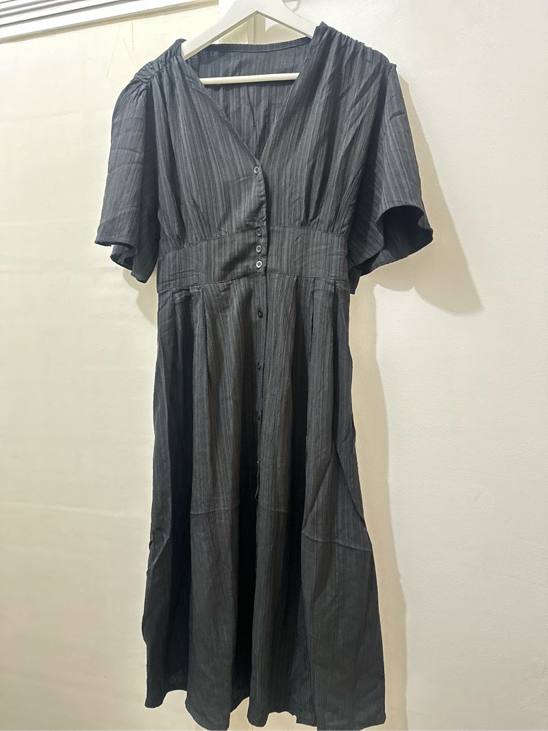 Midi Dress Black, foto 2