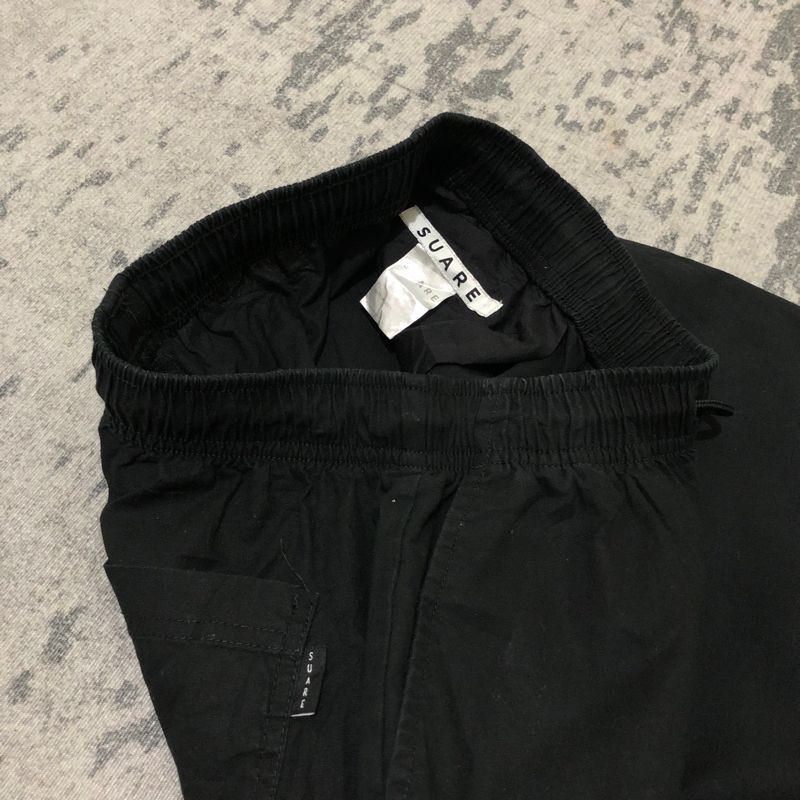 Suare wide loose relaxpants black, foto 6