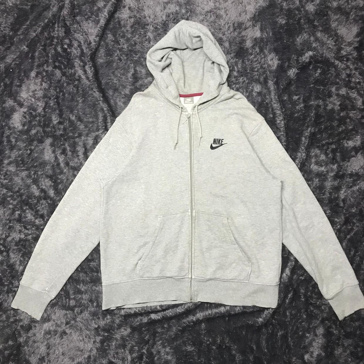 Nike Casual Hoody Pria gray