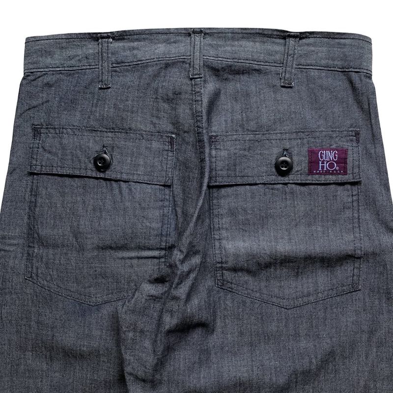 Gung Ho Chambray Fatigue Pants, foto 2