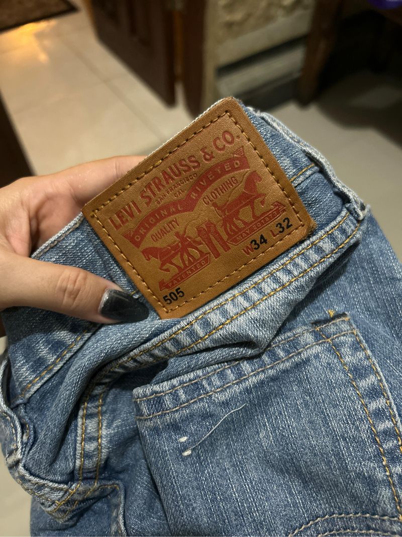 Long Pants Denim Levi's 505, foto 6