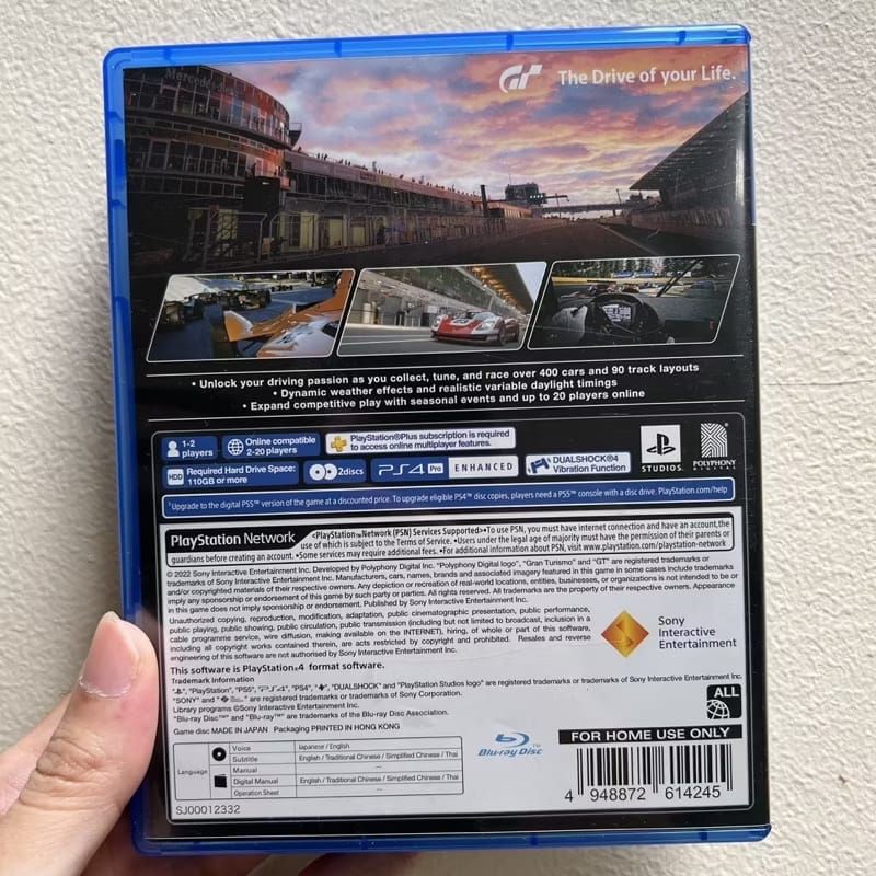 Kaset BD PS4 Gran Turismo 7, foto 2