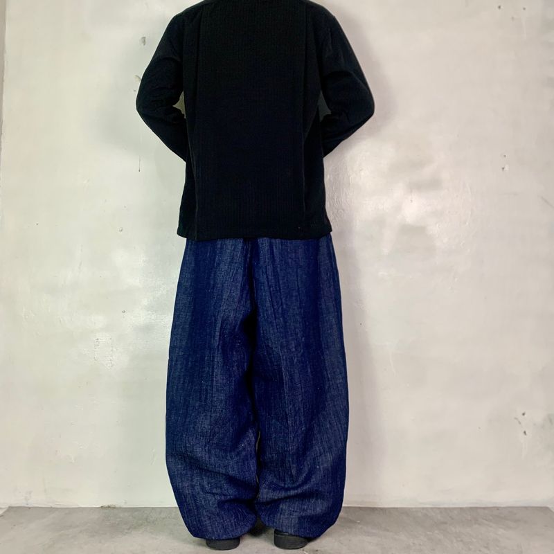 sketch baggy jeans dark blue, foto 3