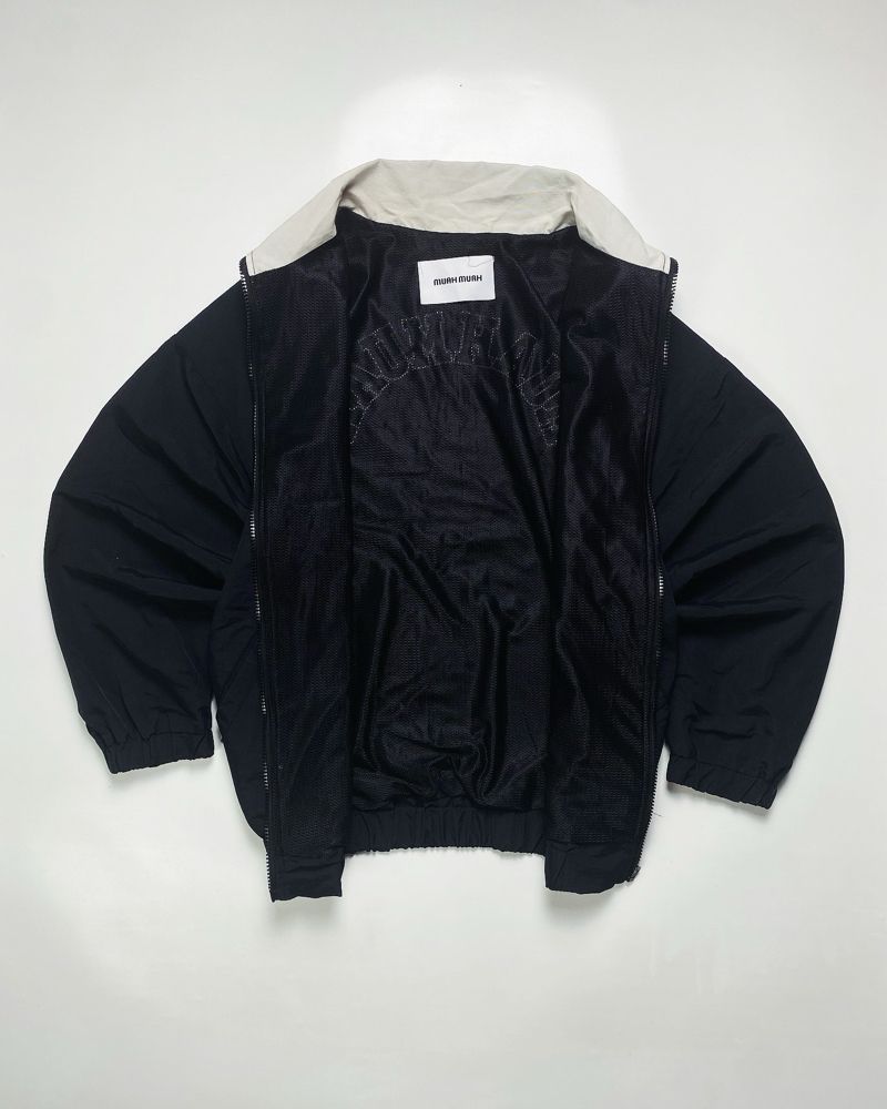 Muah muah Backhit Logo Windbreaker, foto 6