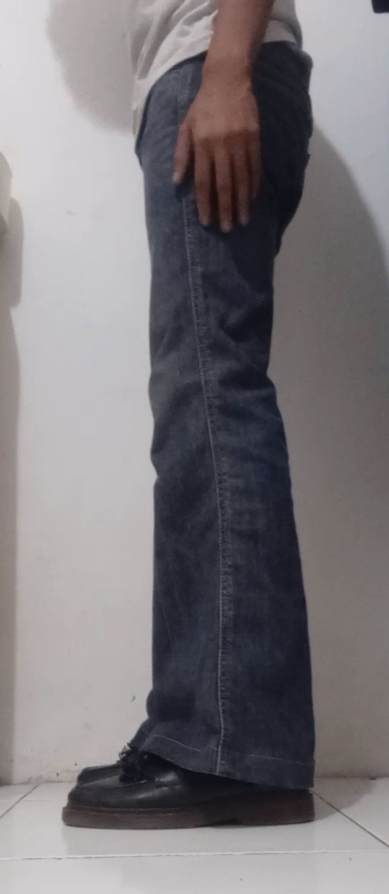 GAP Vintage Emo Flare pants Wanita navy, foto 4