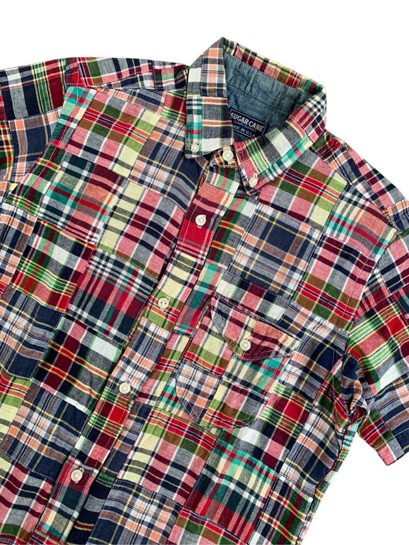 Sugar cane patchwork shirt, foto 2