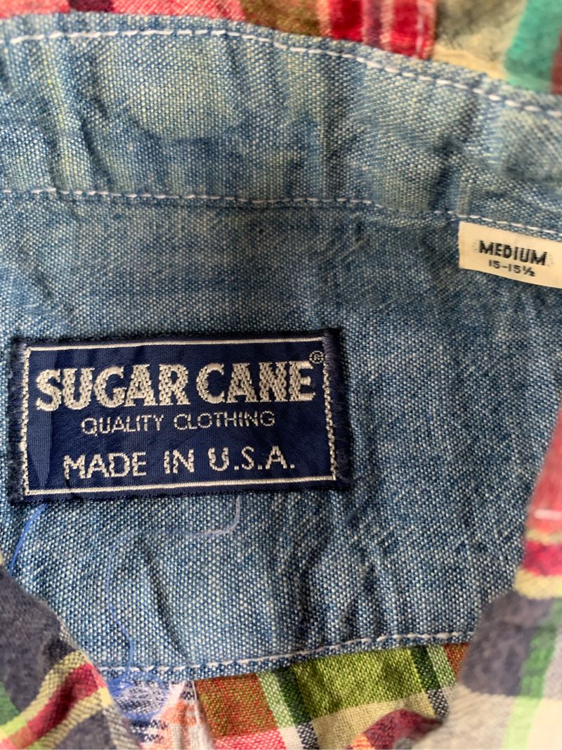 Sugar cane patchwork shirt, foto 3