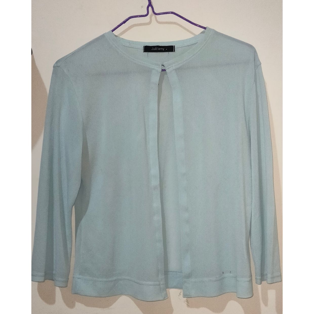 Casual Fleece Wanita blue