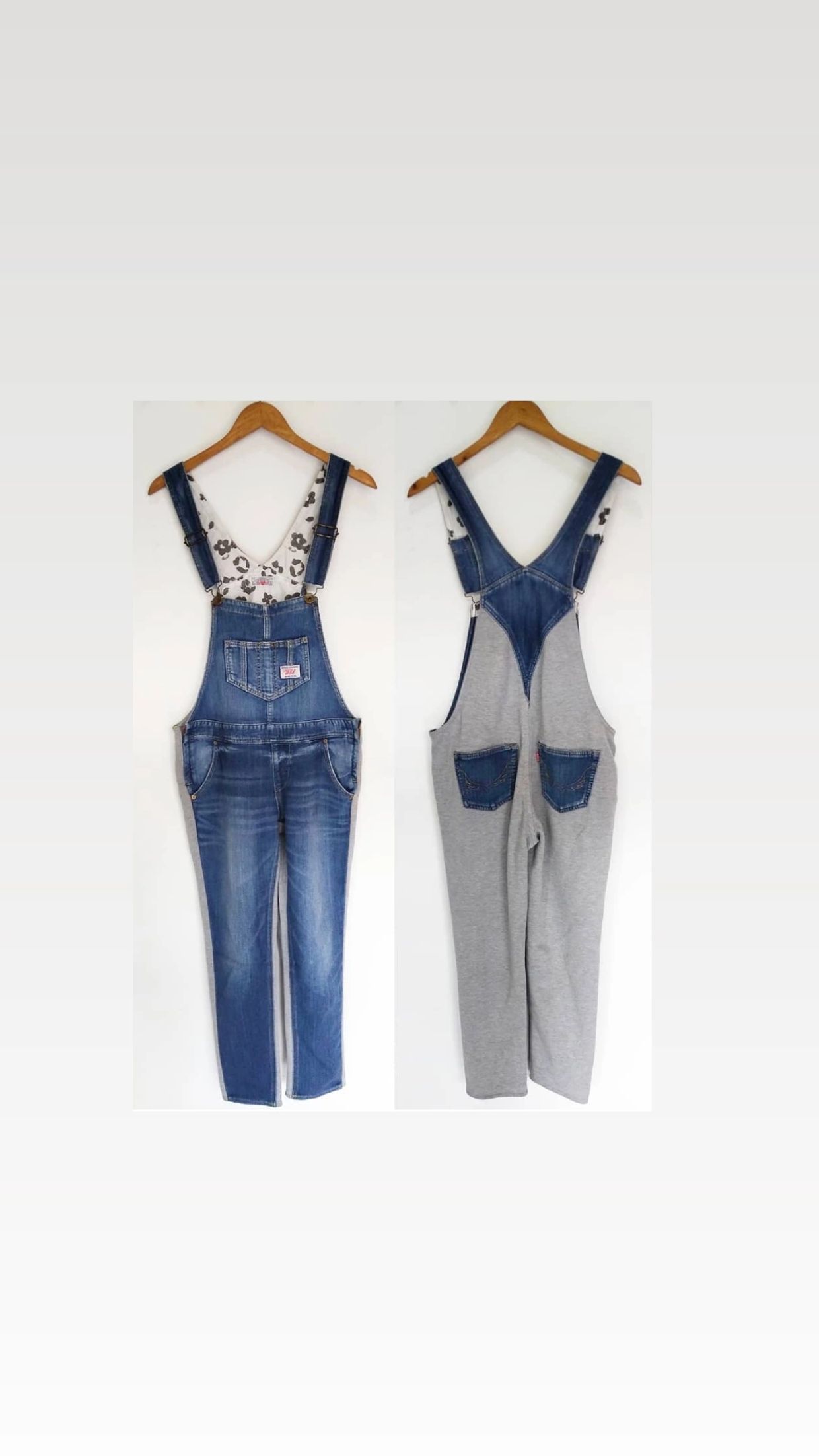 Denim jumpsuit by RDWB Material Bagian