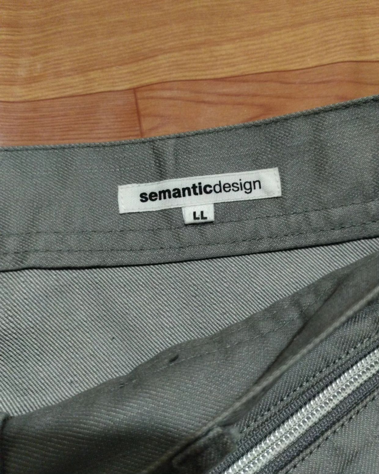 Semantic Design Streetwear Dungaree Pria gray, foto 6