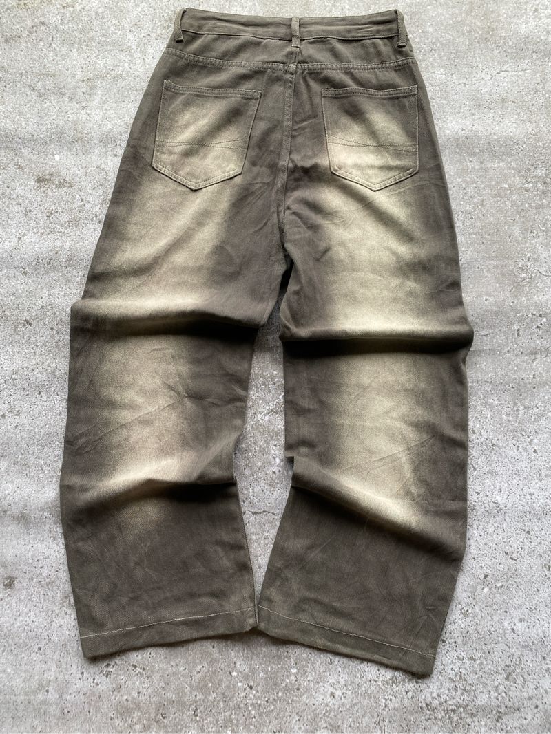 Baggy jeans grey wash, foto 4