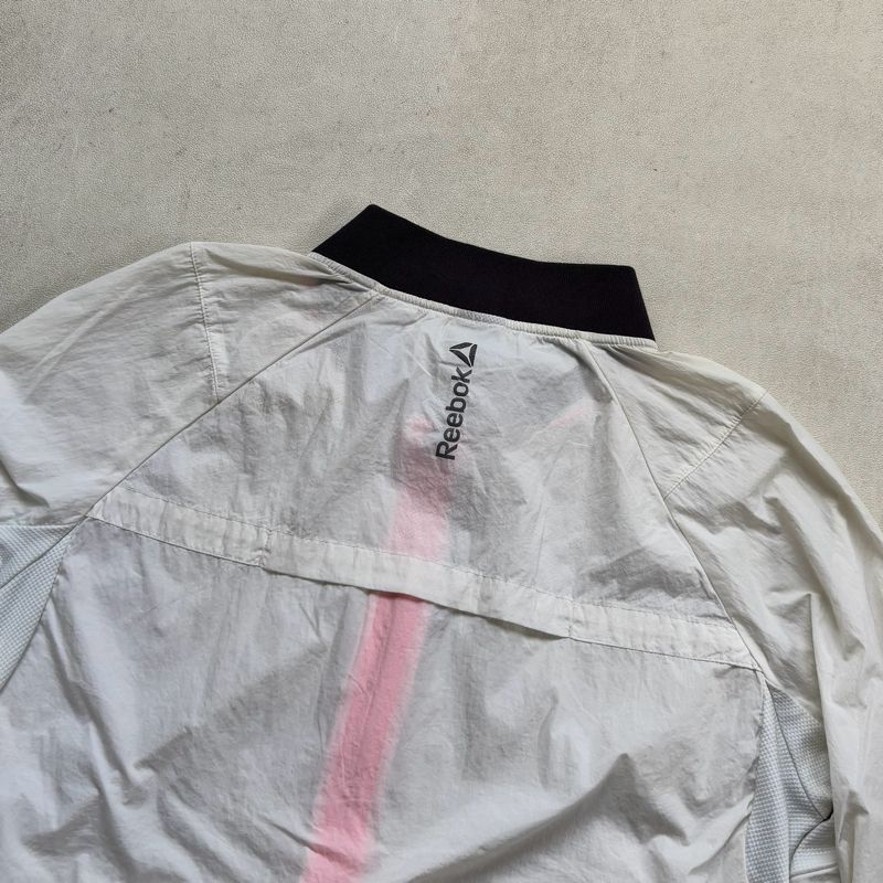 Casual Bomber jacket Pria white, foto 5