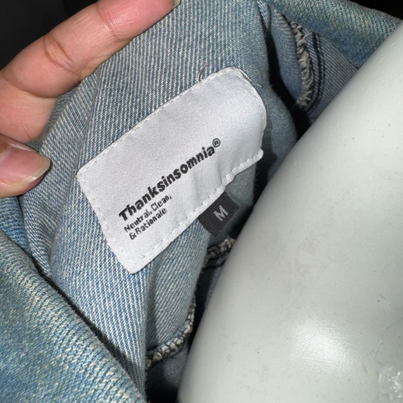 Jaket Denim Thanksinsomnia, foto 4