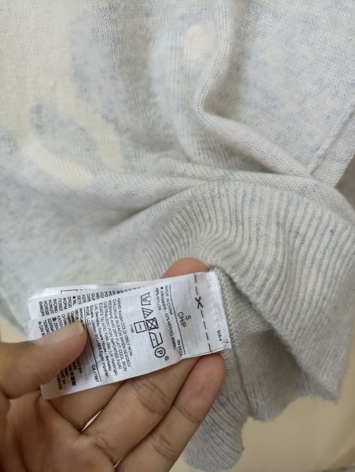 GAP Casual Sweater Wanita gray, foto 4