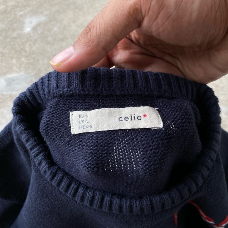 BONJOUR SCRIPT SWEATER KNIT, foto 5