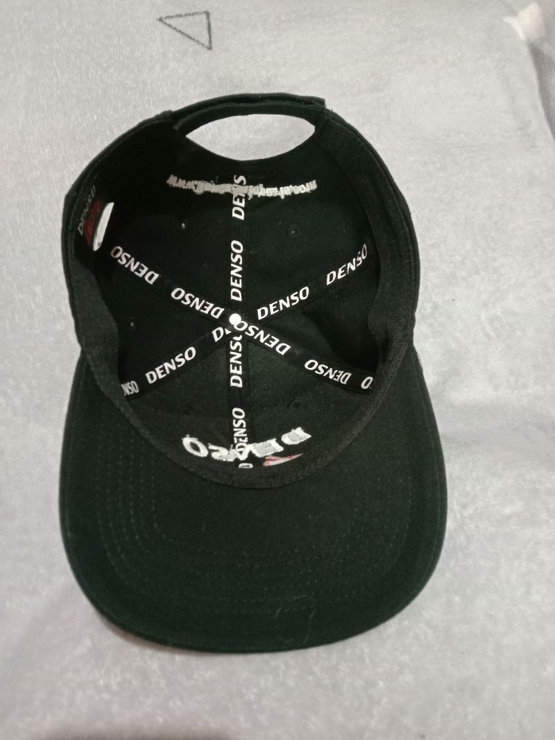 Topi Denso Racing Official Second Original Basebal hitam, foto 4