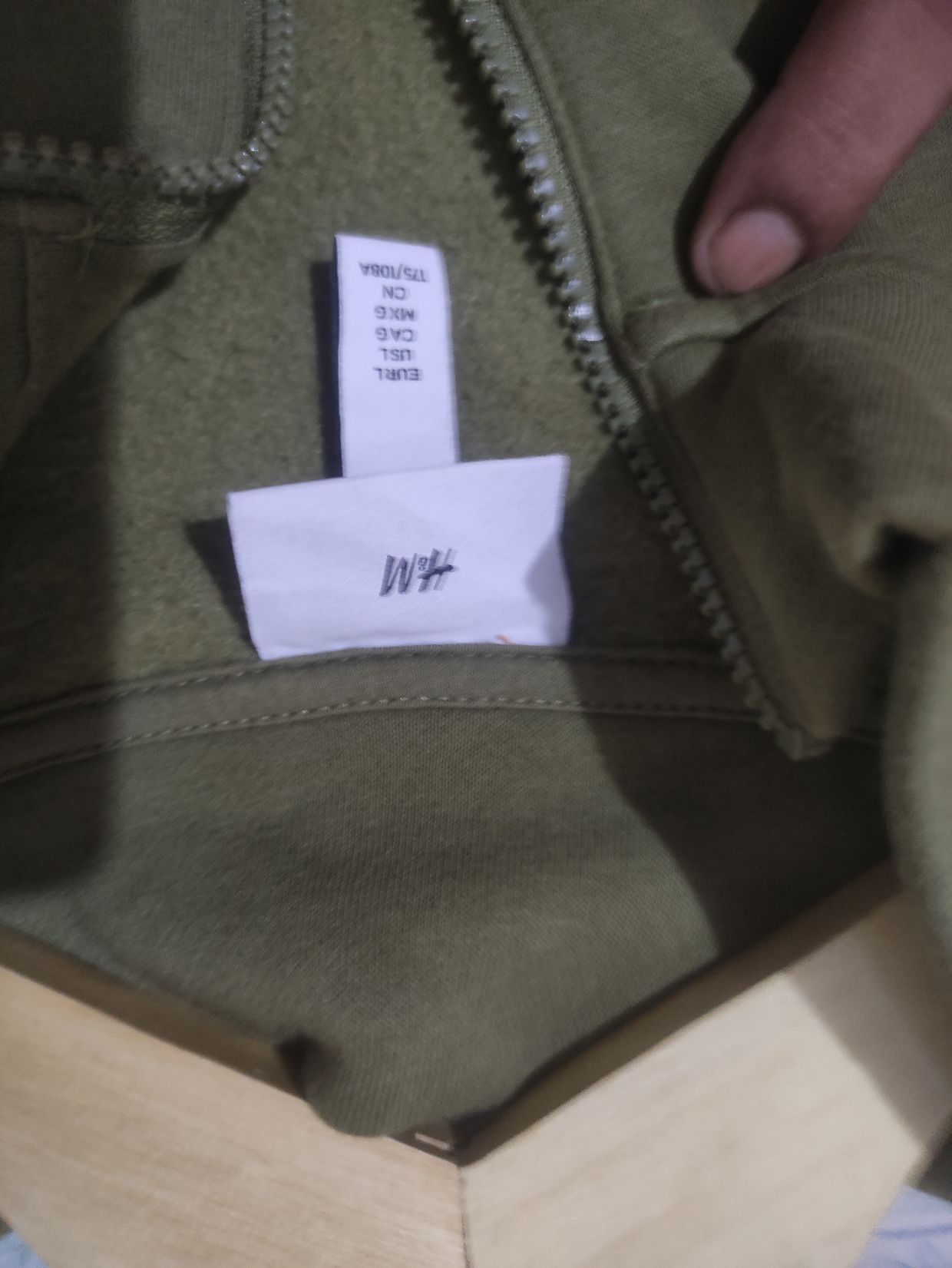 H&M Streetwear Sweatshirt Pria green