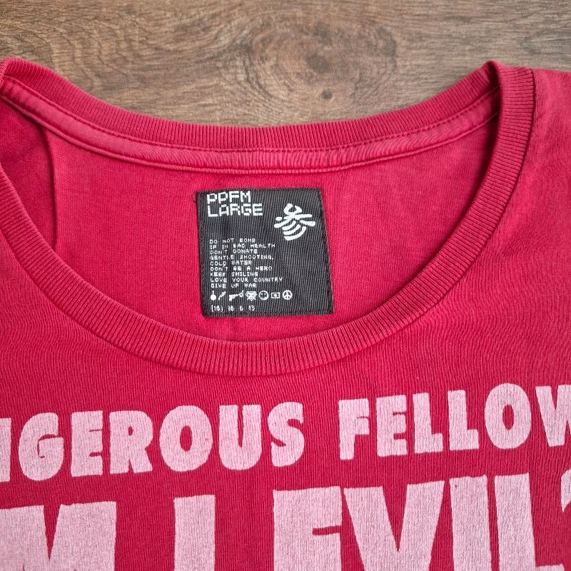 Vintage ppfm single stitch tshirt, foto 2
