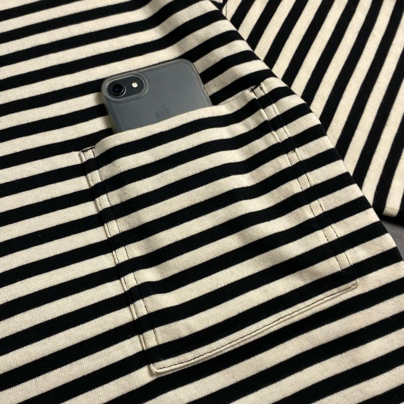 8 SECONDS STRIPED POCKET TEE, foto 5