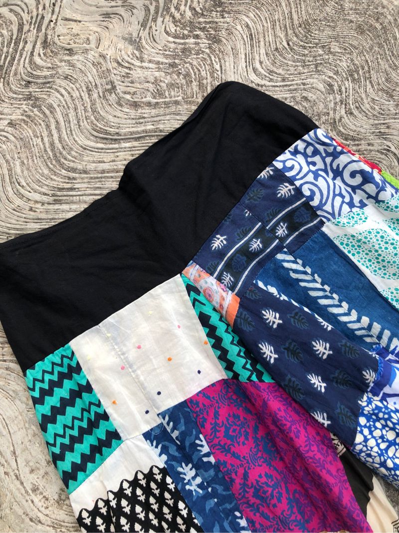 Vintage Patchwork Hippie/Boho Style Long Pants, foto 2